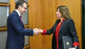 ПЕТКОВИЋ СА ШЕФИЦОМ МИСИЈЕ УН НА КИМ: О политичко-безбеднсној ситуацији на КиМ ПЕТКОВИЋ СА ШЕФИЦОМ МИСИЈЕ УН НА КИМ: О политичко-безбеднсној ситуацији на КиМ