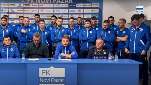 VANREDNO OBRAĆANJE FUDBALERA FK NOVI PAZAR! Adem LJajić sa saigračima: Navijači su došli i tražili da ne igramo protiv Partizana (VIDEO) VANREDNO OBRAĆANJE FUDBALERA FK NOVI PAZAR! Adem LJajić sa saigračima: Navijači su došli i tražili da ne igramo protiv Partizana (VIDEO)