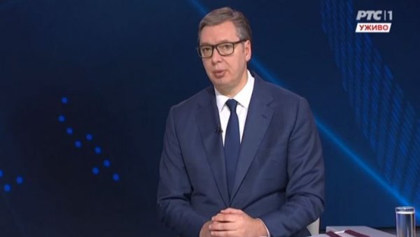 ВУЧИЋ НА РТС: Председник о важним темама ВУЧИЋ НА РТС: Председник о важним темама