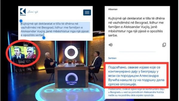 ПРИДРУЖИЛИ СЕ ОПОЗИЦИЈИ: Куртијеви медији се укључили у нападе на Вучићеву породицу (ФОТО) ПРИДРУЖИЛИ СЕ ОПОЗИЦИЈИ: Куртијеви медији се укључили у нападе на Вучићеву породицу (ФОТО)