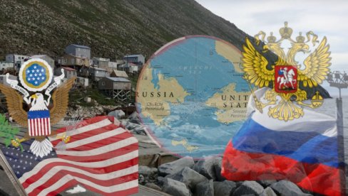 Rusija i SAD se graniče na JEDNOM MESTU! Razdaljina manja od 4km, ponekad može i PEŠKE da se pređe Rusija i SAD se graniče na JEDNOM MESTU! Razdaljina manja od 4km, ponekad može i PEŠKE da se pređe