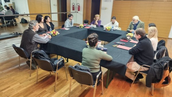 ПОЧЕЛЕ ПРОБЕ ПРЕОБРАЖАЈА: ЈДП припрема представу у режији Марка Торлаковића ПОЧЕЛЕ ПРОБЕ ПРЕОБРАЖАЈА: ЈДП припрема представу у режији Марка Торлаковића
