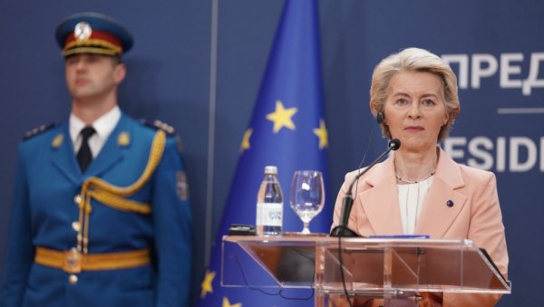 ФОН ДЕР ЛАЈЕН: Србија има све боље економске резултате, ЕУ је партнер број један ФОН ДЕР ЛАЈЕН: Србија има све боље економске резултате, ЕУ је партнер број један