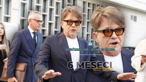 RAZOČARAN SAM, NISAM TO URADIO: Prva izjava Bjelogrlića nakon što je OSUĐEN - šest meseci zatvora, 2 godine uslovno RAZOČARAN SAM, NISAM TO URADIO: Prva izjava Bjelogrlića nakon što je OSUĐEN - šest meseci zatvora, 2 godine uslovno