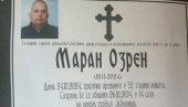DANAS SAHRANA UBIJENOG POLICAJCA: Bosanska Krupa zavijena u crno posle jezivog zločina DANAS SAHRANA UBIJENOG POLICAJCA: Bosanska Krupa zavijena u crno posle jezivog zločina