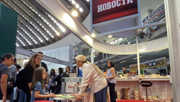 НА САЈМУ КЊИГА НИКАД ВИШЕ ПОСЕТИЛАЦА: Штанд Новости препун наслова српских великана писане речи (ФОТО/ВИДЕО) НА САЈМУ КЊИГА НИКАД ВИШЕ ПОСЕТИЛАЦА: Штанд Новости препун наслова српских великана писане речи (ФОТО/ВИДЕО)