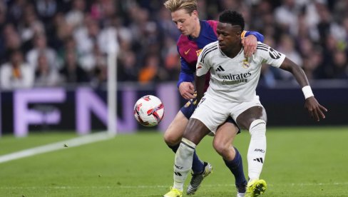 SPEKTAKL! Da li će Barsa po treći put ove sezone savladati Real ili će Madriđani biti ti koji će stati na put savršenoj sezoni Katalonaca? SPEKTAKL! Da li će Barsa po treći put ove sezone savladati Real ili će Madriđani biti ti koji će stati na put savršenoj sezoni Katalonaca?