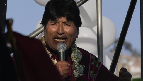 TENZIČNO U BOLIVIJI: Uhapšeno 66 pristalica bivšeg predsednika Moralesa TENZIČNO U BOLIVIJI: Uhapšeno 66 pristalica bivšeg predsednika Moralesa