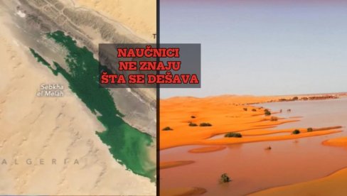 NIKLO OTROVNO JEZERO U SAHARI - ZELENE BOJE: Naučnicima nije jasno šta se dešava (FOTO) NIKLO OTROVNO JEZERO U SAHARI - ZELENE BOJE: Naučnicima nije jasno šta se dešava (FOTO)