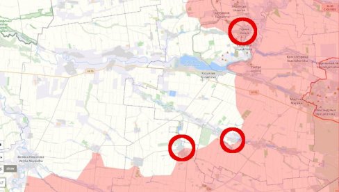 (MAPA) RUSKA VOJSKA ZAUZELA TRI MESTA U DONJECKU: Pao i važan grad, veliki udarac za ukrajinske trupe (FOTO) (MAPA) RUSKA VOJSKA ZAUZELA TRI MESTA U DONJECKU: Pao i važan grad, veliki udarac za ukrajinske trupe (FOTO)