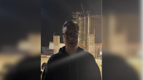 PONOSNI NA SRBIJU! NASTAVIĆEMO DA SANJAMO I SNOVE ISPUNJAVAMO! Predsednik Vučić obišao gradilište za EKSPO pa poslao moćnu poruku (VIDEO) PONOSNI NA SRBIJU! NASTAVIĆEMO DA SANJAMO I SNOVE ISPUNJAVAMO! Predsednik Vučić obišao gradilište za EKSPO pa poslao moćnu poruku (VIDEO)