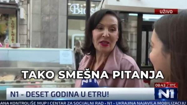 ИСКИДАЋУ СЕ ОД СМЕХА... Београдска госпођа у две речи поставила на место Ђиласову и Шолакову Н1 (ВИДЕО) ИСКИДАЋУ СЕ ОД СМЕХА... Београдска госпођа у две речи поставила на место Ђиласову и Шолакову Н1 (ВИДЕО)