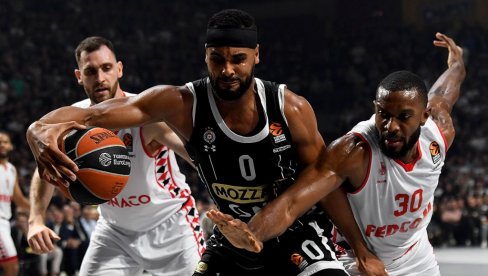 LEPE VESTI ZA CRNO-BELE: Košarkaši Monaka bez tri igrača dočekuju Partizan LEPE VESTI ZA CRNO-BELE: Košarkaši Monaka bez tri igrača dočekuju Partizan