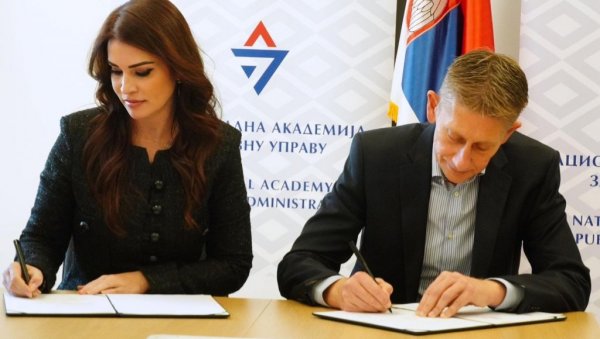 УСПОСТАВЉЕНА ЈЕ ДУГОРОЧНА САРАДЊА: Потписан Меморандум о сарадњи у области стручног усавршавања између НАЈУ и Министарства пољопривреде УСПОСТАВЉЕНА ЈЕ ДУГОРОЧНА САРАДЊА: Потписан Меморандум о сарадњи у области стручног усавршавања између НАЈУ и Министарства пољопривреде