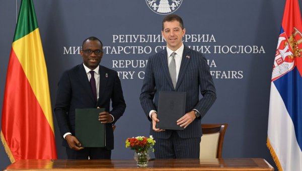СРБИЈА ЈАЧА САРАДЊУ СА БЕНИНОМ: После четири деценије у Београду шеф дипломатије ове афричке земље СРБИЈА ЈАЧА САРАДЊУ СА БЕНИНОМ: После четири деценије у Београду шеф дипломатије ове афричке земље