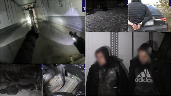 ВЕЛИКА АКЦИЈА ФСБ РУСИЈЕ, ПРИВЕДЕНА ДВОЈИЦА БАЛКАНАЦА: Спречена испорука кокаина у ЕУ, заплењено више од тоне (ВИДЕО) ВЕЛИКА АКЦИЈА ФСБ РУСИЈЕ, ПРИВЕДЕНА ДВОЈИЦА БАЛКАНАЦА: Спречена испорука кокаина у ЕУ, заплењено више од тоне (ВИДЕО)