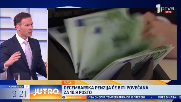 МАЛА СРБИЈА АЛИ ДАЛЕКО УСПЕШНИЈА И ОД МНОГО ВЕЋИХ РАЗВИЈЕНИХ ЗЕМАЉА: Мали најавио повећање пензија за 10,9 одсто и плата за 8 одсто МАЛА СРБИЈА АЛИ ДАЛЕКО УСПЕШНИЈА И ОД МНОГО ВЕЋИХ РАЗВИЈЕНИХ ЗЕМАЉА: Мали најавио повећање пензија за 10,9 одсто и плата за 8 одсто