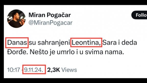 ЕВО ДОКАЗА КАКВИ СУ ОВО ЛЕШИНАРИ И КОЛИКО ИХ БАШ БРИГА ЗА СТРАДАЛЕ: Погачар не зна ни како се зову жртве, ни када су сахрањене! (ФОТО) ЕВО ДОКАЗА КАКВИ СУ ОВО ЛЕШИНАРИ И КОЛИКО ИХ БАШ БРИГА ЗА СТРАДАЛЕ: Погачар не зна ни како се зову жртве, ни када су сахрањене! (ФОТО)