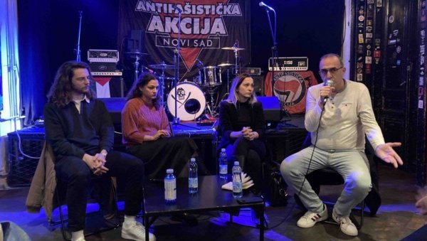 ДИНКО ГРУХОЊИЋ У ЦРНОЈ КУЋИ – ВРХУНАЦ АПСУРДА: Фашизмом против „фашизма“ ДИНКО ГРУХОЊИЋ У ЦРНОЈ КУЋИ – ВРХУНАЦ АПСУРДА: Фашизмом против „фашизма“