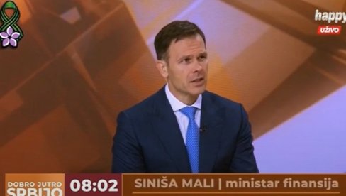 СИНИША МАЛИ НА ХЕПИ ТВ: Од првог децембра повећање пензија 10,9 одсто, Србија једна од светлих тачака у глобалној економији СИНИША МАЛИ НА ХЕПИ ТВ: Од првог децембра повећање пензија 10,9 одсто, Србија једна од светлих тачака у глобалној економији