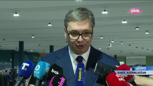 АЗЕРБЕЈЏАН ПОСТАЈЕ СВЕ ВАЖНИЈИ Вучић: Желимо да што више сарађујемо са њима АЗЕРБЕЈЏАН ПОСТАЈЕ СВЕ ВАЖНИЈИ Вучић: Желимо да што више сарађујемо са њима