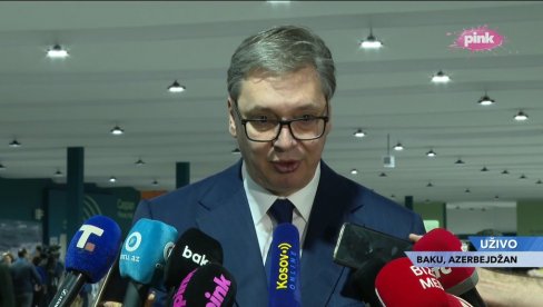 AZERBEJDŽAN POSTAJE SVE VAŽNIJI Vučić: Želimo da što više sarađujemo sa njima AZERBEJDŽAN POSTAJE SVE VAŽNIJI Vučić: Želimo da što više sarađujemo sa njima