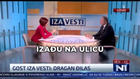 ĐILAS LJUT NA NAROD: Voleo bih da živim u nekoj drugoj zemlji (VIDEO) ĐILAS LJUT NA NAROD: Voleo bih da živim u nekoj drugoj zemlji (VIDEO)