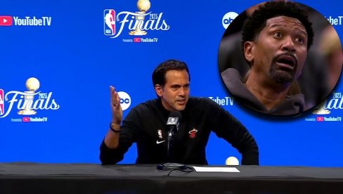 SVET SE SMEJE ZBOG FIJASKA: Reakcija nekadašnje NBA zvezde na bruku trenera Majamija pravi hit! SVET SE SMEJE ZBOG FIJASKA: Reakcija nekadašnje NBA zvezde na bruku trenera Majamija pravi hit!