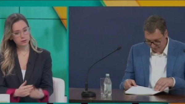 НА ОПОЗИЦИОНОЈ НОВОЈ С ПОНОВЉЕНА ИСТИНА: Грађани највише поверења имају у председника Вучића (ВИДЕО) НА ОПОЗИЦИОНОЈ НОВОЈ С ПОНОВЉЕНА ИСТИНА: Грађани највише поверења имају у председника Вучића (ВИДЕО)