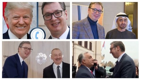 VUČIĆ SUMIRAO NEDELJU ZA NAMA: Iskoristio sam je da pošaljem snažne poruke na globalnom nivou i učvrstim odnose! (VIDEO) VUČIĆ SUMIRAO NEDELJU ZA NAMA: Iskoristio sam je da pošaljem snažne poruke na globalnom nivou i učvrstim odnose! (VIDEO)