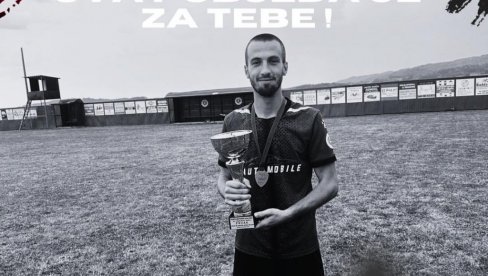 OVO JE FUDBALER (27) KOJI JE UBIJEN KOD MIONICE: Upucan u vrat, preminuo u Domu zdravlja OVO JE FUDBALER (27) KOJI JE UBIJEN KOD MIONICE: Upucan u vrat, preminuo u Domu zdravlja