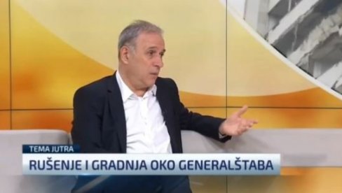 KAKAV BEZOBRAZLUK: Ponoš tvrdi da bi on obnovio zgradu Generalštaba da je na vlasti, a bio je na vlasti do 2012 - i ništa (VIDEO) KAKAV BEZOBRAZLUK: Ponoš tvrdi da bi on obnovio zgradu Generalštaba da je na vlasti, a bio je na vlasti do 2012 - i ništa (VIDEO)