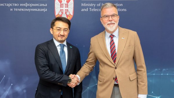 САРАДЊА У РАЗВОЈУ НОВИХ ИКТ ТЕХНОЛОГИЈА: Потписан Меморандум о сарадњи министарстава Србије и Казахстана САРАДЊА У РАЗВОЈУ НОВИХ ИКТ ТЕХНОЛОГИЈА: Потписан Меморандум о сарадњи министарстава Србије и Казахстана