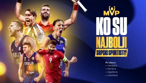 MVP by Mozzart Sport: Veliki izbor najboljih sportista Srbije! MVP by Mozzart Sport: Veliki izbor najboljih sportista Srbije!