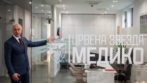 NOVO ČUDO SRPSKOG ŠAMPIONA: Crvena zvezda predstavila najsavremeniji medicinski centar, mediko blok (FOTO) NOVO ČUDO SRPSKOG ŠAMPIONA: Crvena zvezda predstavila najsavremeniji medicinski centar, mediko blok (FOTO)