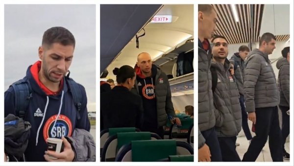 НЕКИ НОВИ ОРЛОВИ СТИГЛИ У ДАНСКУ: Пешић и кошаркаши Србије допутовали на историјски мегдан (ВИДЕО) НЕКИ НОВИ ОРЛОВИ СТИГЛИ У ДАНСКУ: Пешић и кошаркаши Србије допутовали на историјски мегдан (ВИДЕО)