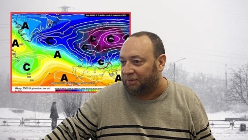 (MAPA) STIŽU SNEG I LED DIREKTNO IZ RUSIJE: Čubrilo otkrio šta nas čeka do kraja novembra (MAPA) STIŽU SNEG I LED DIREKTNO IZ RUSIJE: Čubrilo otkrio šta nas čeka do kraja novembra