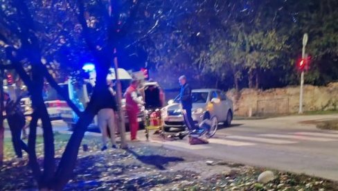 OBOREN BICIKLISTA U KULI: Pokosio ga na pešačkom (FOTO)