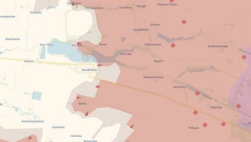 (MAPA) RUSI IZBACILI UKRAJINCE IZ NASELJA BERESTKI: Žestoke borbe za Kurahovo, u toku čišćenje grada (MAPA) RUSI IZBACILI UKRAJINCE IZ NASELJA BERESTKI: Žestoke borbe za Kurahovo, u toku čišćenje grada