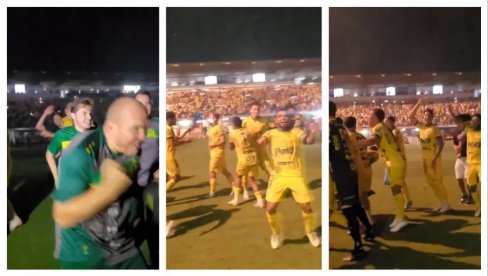 OVAKO IZGLEDA SREĆA: Suze oči celoj naciji! Klub na stogodišnjicu postojanja prvi put ušao u elitu (VIDEO) OVAKO IZGLEDA SREĆA: Suze oči celoj naciji! Klub na stogodišnjicu postojanja prvi put ušao u elitu (VIDEO)