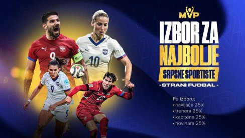 MVP by Mozzart Sport: Ko su najbolji srpski fudbaleri i fudbalerke u inostranstvu? MVP by Mozzart Sport: Ko su najbolji srpski fudbaleri i fudbalerke u inostranstvu?