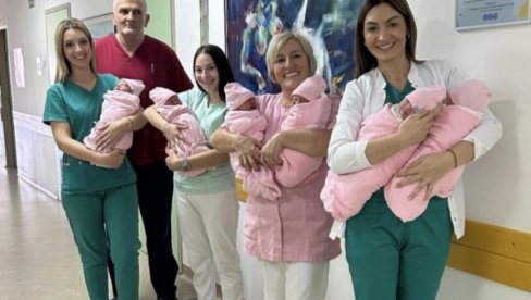 BEJBI BUM U NEVESINJSKOJ BOLNICI: U jednom danu rođeno je čak šest devojčica BEJBI BUM U NEVESINJSKOJ BOLNICI: U jednom danu rođeno je čak šest devojčica