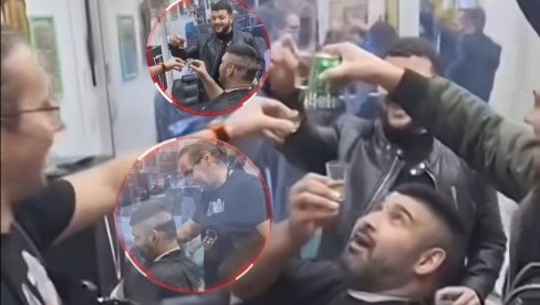 OD OVOG FRIZERA SVI IZAĐU NASMEJANI: Pijucka se rakija, trešte narodnjaci - čekanje na red nikakav problem (VIDEO) OD OVOG FRIZERA SVI IZAĐU NASMEJANI: Pijucka se rakija, trešte narodnjaci - čekanje na red nikakav problem (VIDEO)