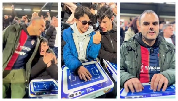 НЕСТВАРНО! Слепи навијачи сада могу да гледају фудбал као никада пре (ВИДЕО) НЕСТВАРНО! Слепи навијачи сада могу да гледају фудбал као никада пре (ВИДЕО)