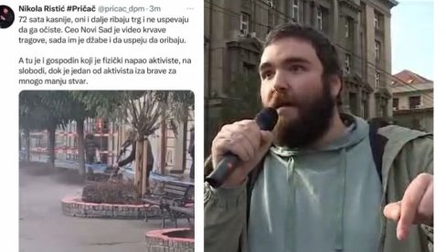 SRAMNO: Đilasov potrčko Nikola Ristić ismeva radnika Čistoće (VIDEO) SRAMNO: Đilasov potrčko Nikola Ristić ismeva radnika Čistoće (VIDEO)