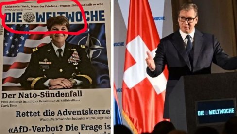VUČIĆ JE ČOVEK MIRA - Magazin ,,Die Weltwoche na naslovnoj strani najavio govor predsednika Srbije (FOTO) VUČIĆ JE ČOVEK MIRA - Magazin ,,Die Weltwoche na naslovnoj strani najavio govor predsednika Srbije (FOTO)