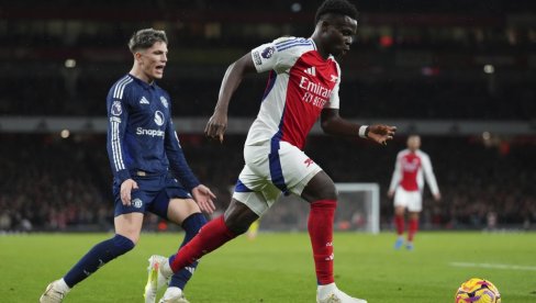 SPEKTAKL NA EMIREJTSU: Arsenal bi da napravi ključan korak u borbi za titulu protiv preporođenih crvenih đavola