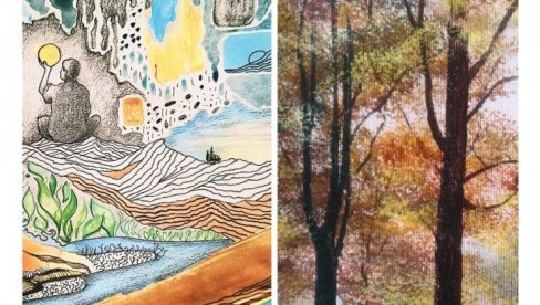 TOKOVI REKA I TITRAJI ŠUMA: Izložba Polaritet Anđele i Predraga Miloševića u galeriji Rančićeva kuća TOKOVI REKA I TITRAJI ŠUMA: Izložba Polaritet Anđele i Predraga Miloševića u galeriji Rančićeva kuća