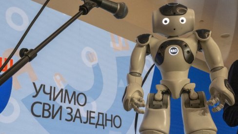 DECI POMAŽU ČOVEKOLIKE MAŠINE: Humanoidni roboti uvode se u nastavu u Srbiji, kao pomoć najmlađima sa razvojnim smetnjama DECI POMAŽU ČOVEKOLIKE MAŠINE: Humanoidni roboti uvode se u nastavu u Srbiji, kao pomoć najmlađima sa razvojnim smetnjama