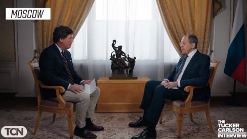 OVO SU JASNI USLOVI ZA KRAJ RATA U UKRAJINI: Sergej Lavrov u intervjuu Takeru Karlsonu (VIDEO) OVO SU JASNI USLOVI ZA KRAJ RATA U UKRAJINI: Sergej Lavrov u intervjuu Takeru Karlsonu (VIDEO)